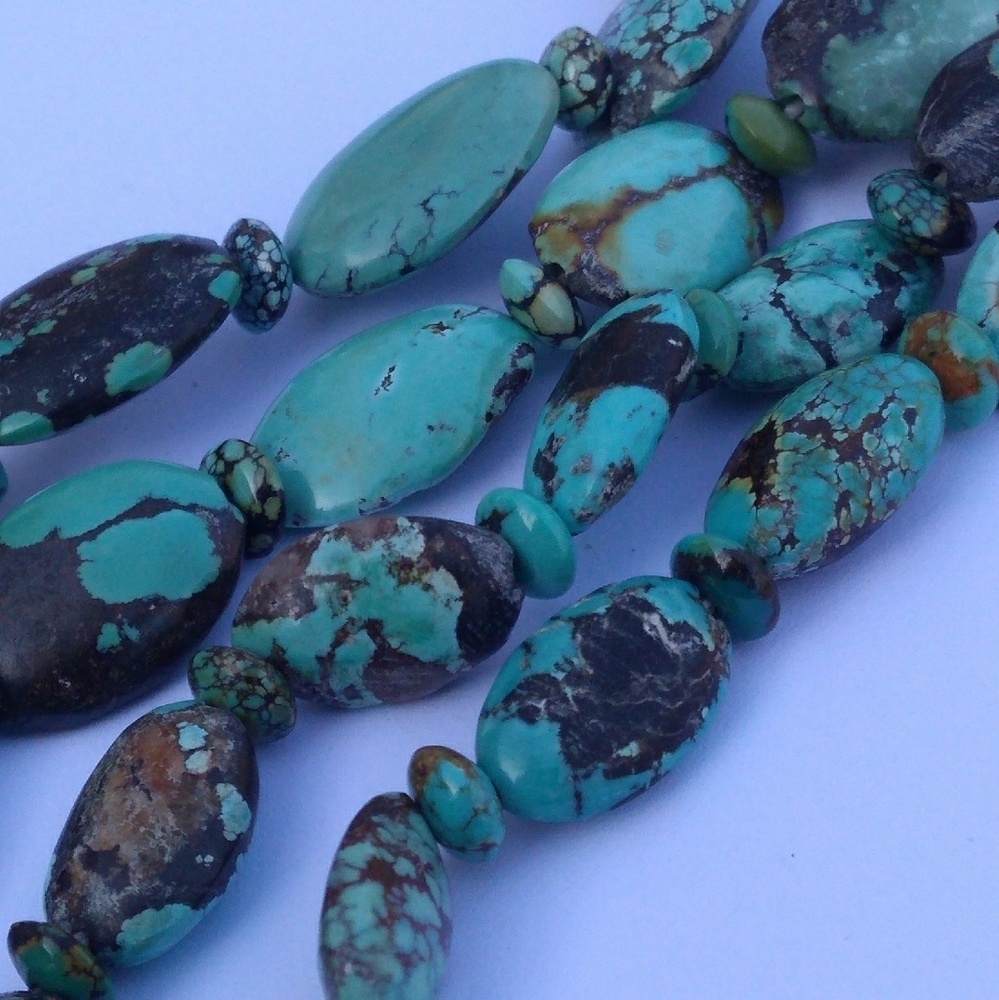 NativeAmerican Joe & Terry Reano Genuine Turquoise - Picture 7 of 8